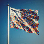 flaga reklamowa z masztem