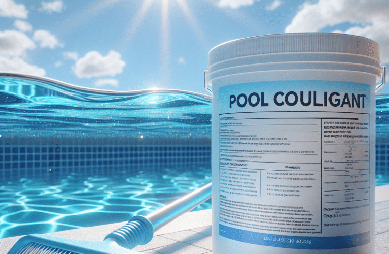 Koagulant do basenu – jak efektywnie poprawić jakość wody w Twoim domowym zbiorniku?