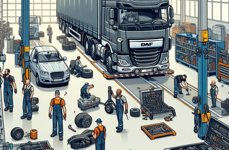 Serwis samochodów ciężarowych DAF – jak wybrać najlepszy warsztat?