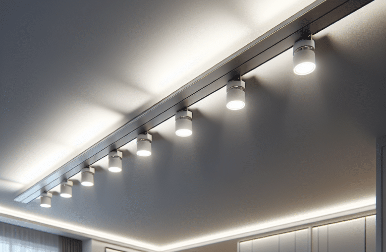 Listwy oświetleniowe sufitowe LED: Jak wybrać i zainstalować idealne oświetlenie do nowoczesnego wnętrza
