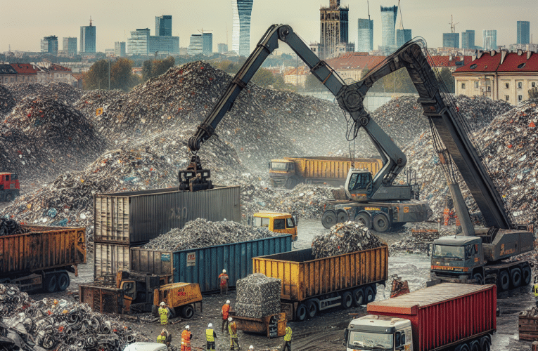 Wywóz złomu w Warszawie – jak efektywnie pozbyć się starych metalowych przedmiotów?