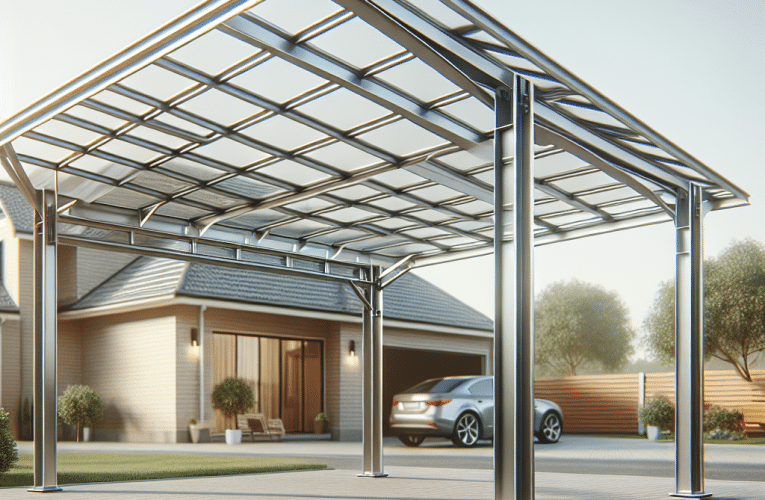Carport aluminiowy – jak wybrać i zainstalować odpowiedni model dla twojego domu