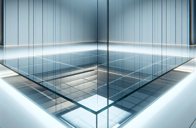 Podłogi szklane: Przewodnik po zaletach i wadach stosowania szkła w aranżacji wnętrz