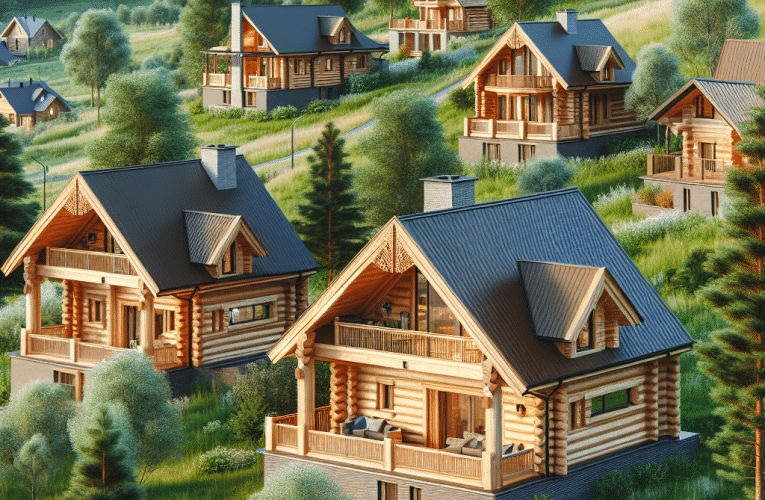 Domy drewniane na zamówienie: Jak zbudować wymarzony dom drewniany od podstaw?