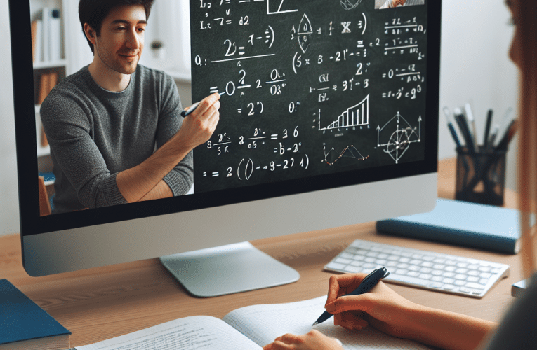 Korepetycje z matematyki online: Kompleksowy przewodnik po efektywnej nauce przez internet