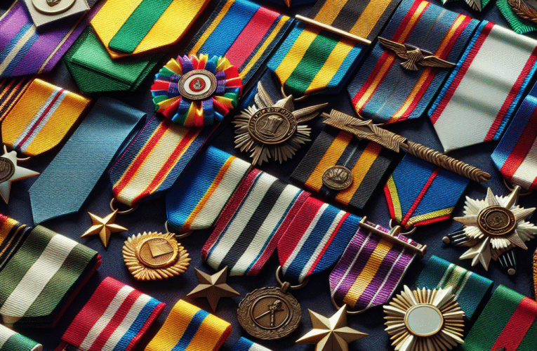 Wstążki do odznaczeń: Jak wybrać i pielęgnować wstążki do różnych medali i orderów?