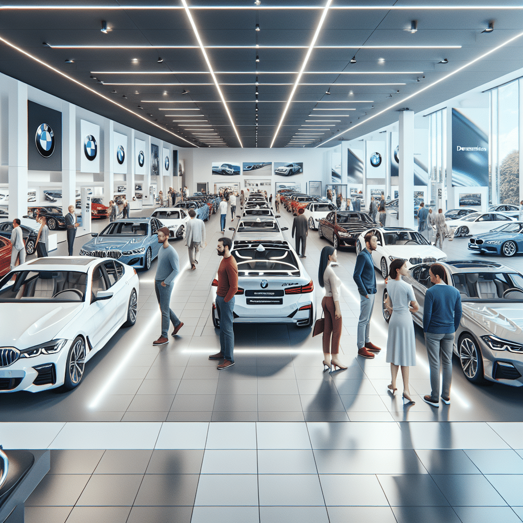 salon samochodowy bmw