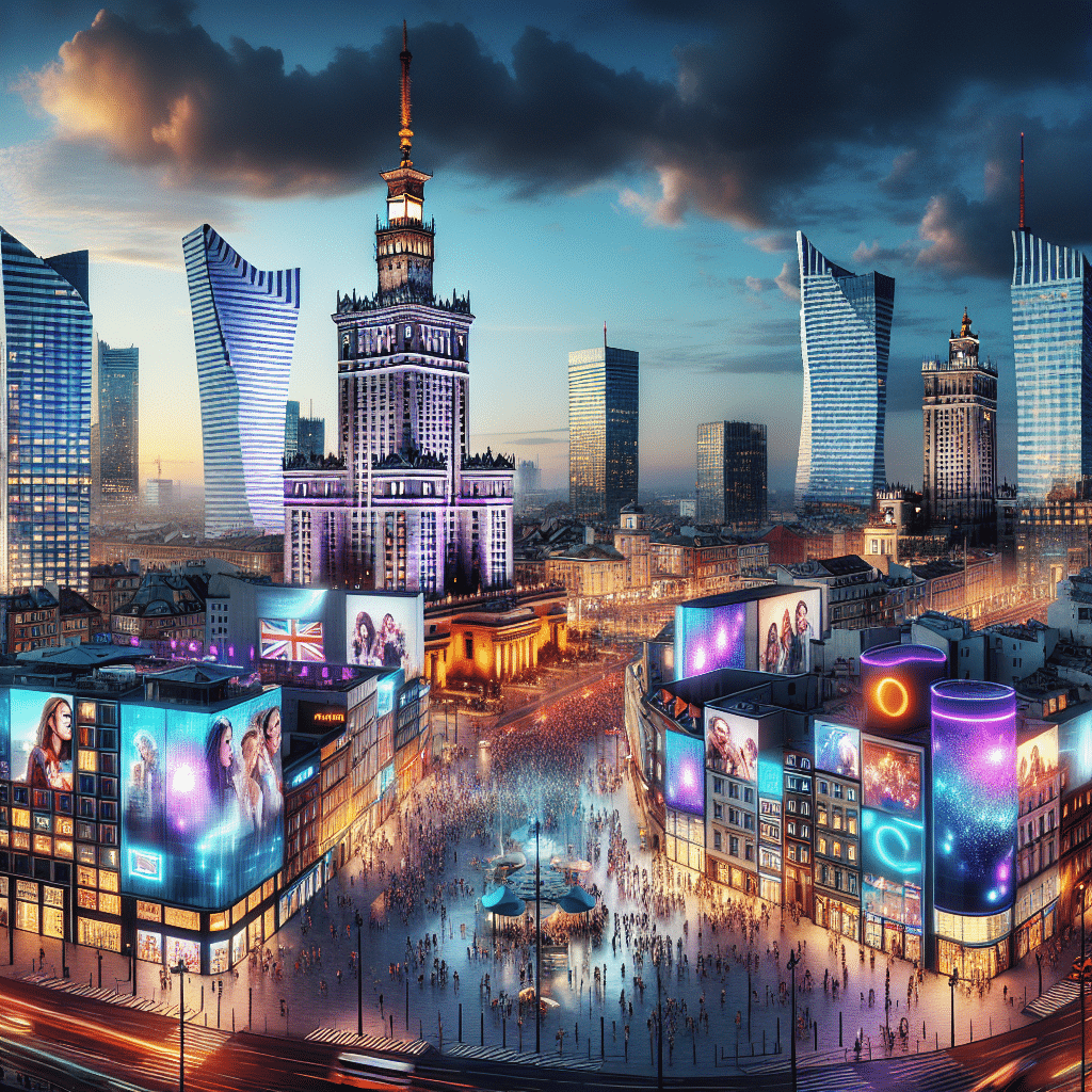 ekrany led warszawa