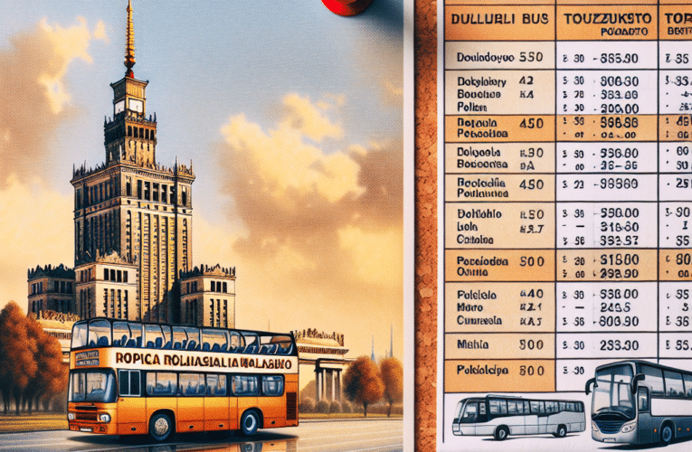 Jak wynająć autokar w Warszawie i uniknąć ukrytych kosztów – sprawdzony cennik i porady dla początkujących i doświadczonych podróżników