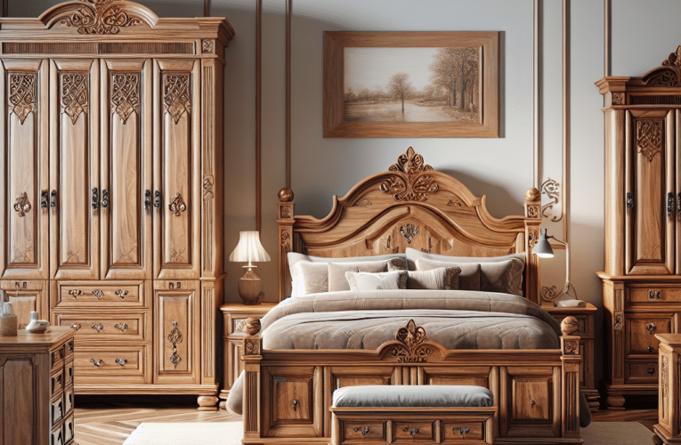 Jak wybrać drewniane komplety mebli do sypialni aby były funkcjonalne i stylowe?