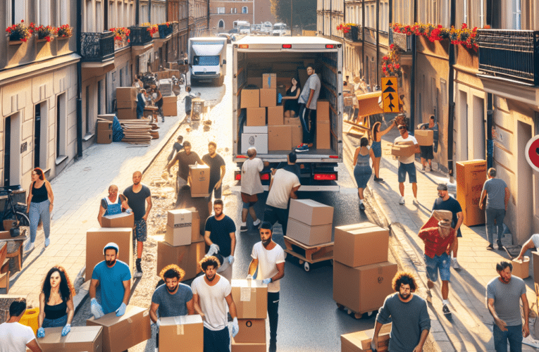 Jak zorganizować przeprowadzkę mieszkania w Warszawie krok po kroku aby uniknąć najczęstszych problemów?