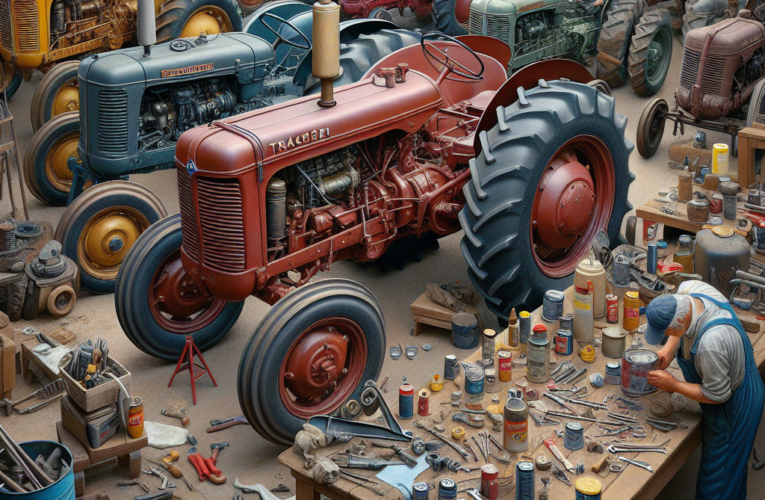 Jak skutecznie przeprowadzić renowację ciągników i unikać najczęstszych błędów?
