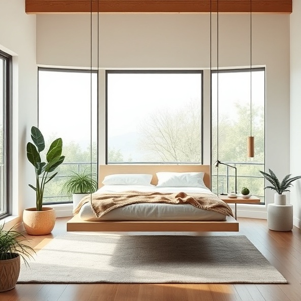 łóżko lewitujące 180x200