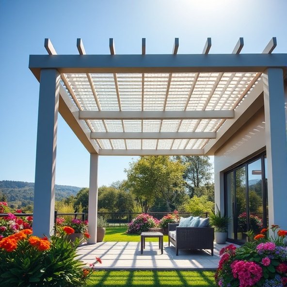 pergola tarasowa aluminiowa