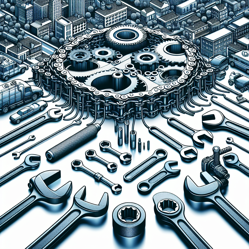 siłownik łańcuchowy