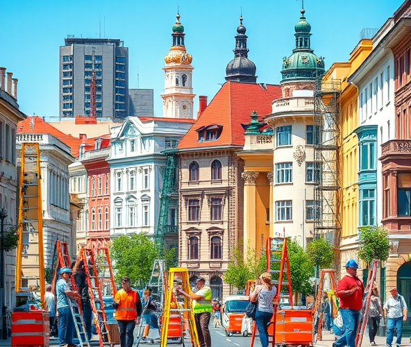 Jak wybrać odpowiednie drabiny do wynajmu w Warszawie: praktyczne porady i porównania