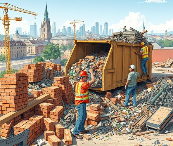 Jak zorganizować wywóz odpadów budowlanych w Łodzi? Praktyczne porady i kroki do realizacji