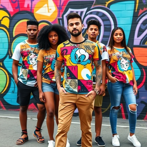 t-shirt unisex z własnym nadrukiem