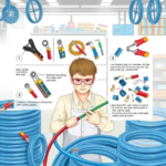 obróbka kabli elektrycznych