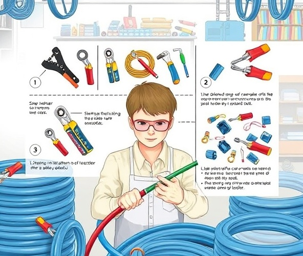 Jak efektywnie przeprowadzić obróbkę kabli elektrycznych? Kluczowe kroki i porady dla każdego użytkownika