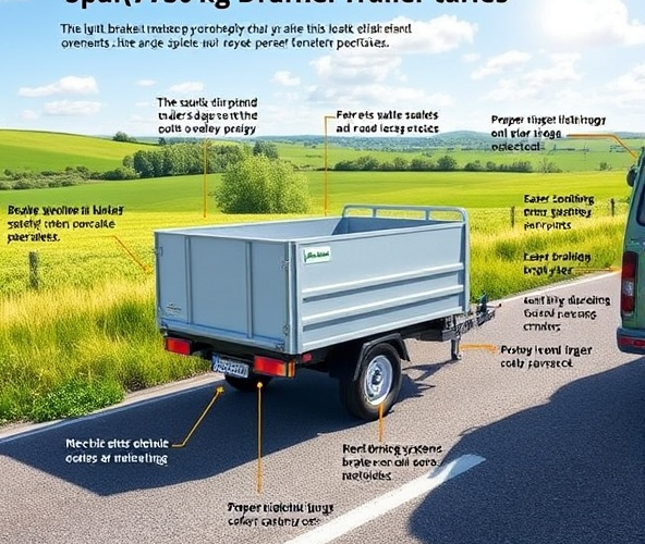 Jak wybrać i bezpiecznie eksploatować przyczepę hamowaną 750 kg – kluczowe kroki dla pewnego transportu