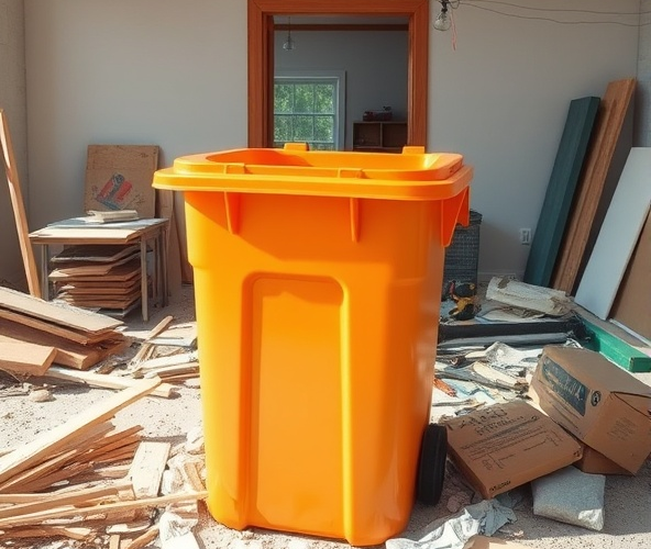 Jak wynajem kontenera na śmieci może uprościć sprzątanie po remoncie?