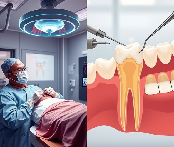 Ekstrakcja zęba zatrzymanego czy jego sprowadzenie przed ortodoncją?