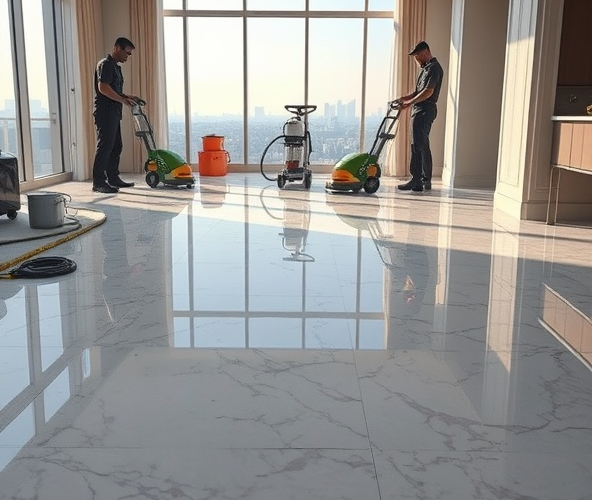 Ile kosztuje krystalizacja posadzek marmurowych w Warszawie dla 30 m2?