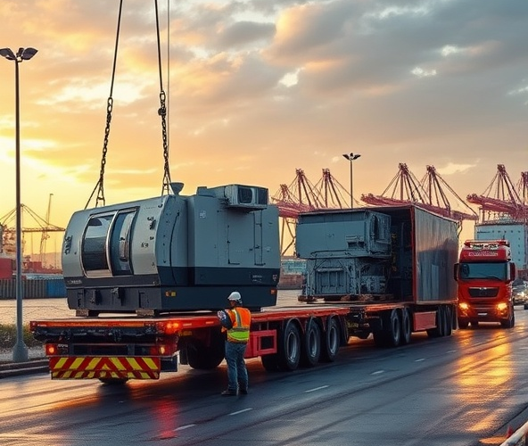 Jak zorganizować bezpieczny transport maszyn w Szczecinie dla firm?