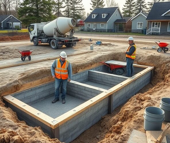 Jak dobrać klasę betonu i zapas do ław fundamentowych w Magdalence?