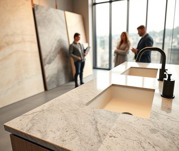 Gdzie w Warszawie kupić trwałe blaty kwarcytowe do łazienki?
