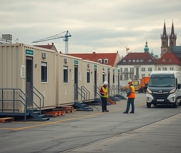 Gdzie w Poznaniu tanio wynająć kontenery socjalne na małą budowę?
