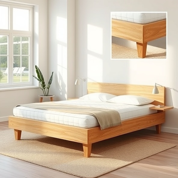 łóżko drewniane 120x200 bez zagłówka