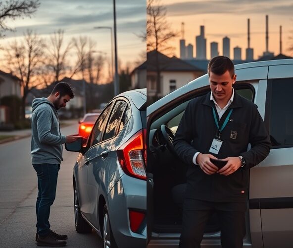 Kiedy przy awaryjnym otwieraniu samochodu w Tychach lepiej działać samemu, a kiedy od razu wzywać fachowca?