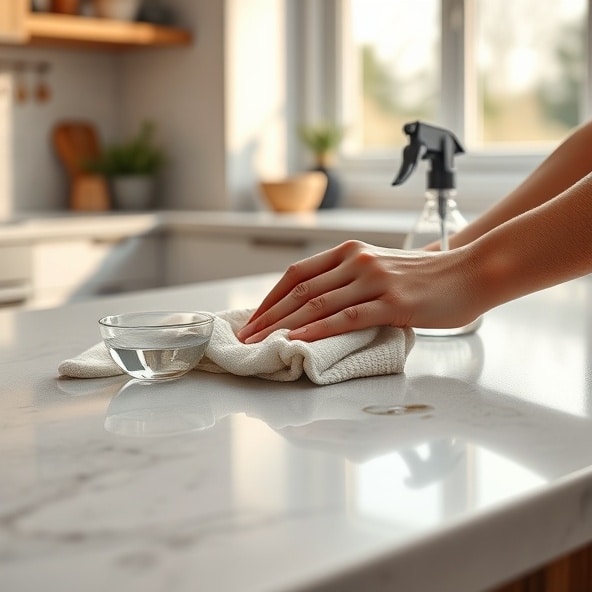 blat konglomerat kwarcowy