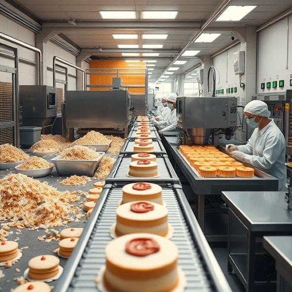 cake production line