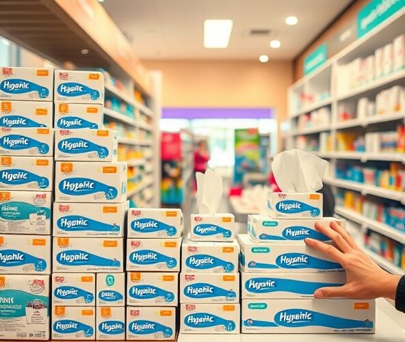 Jak ustawić chusteczki higieniczne box w aptece by zwiększyć sprzedaż?