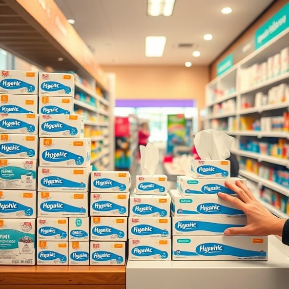 chusteczki higieniczne box