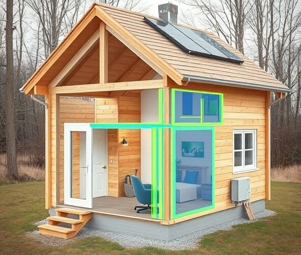 Jak ocieplić domek drewniany 5×5 całoroczny na gruncie, żeby realnie zmniejszyć rachunki za prąd przy ogrzewaniu elektrycznym?