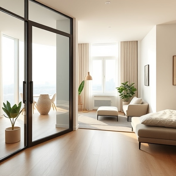 drzwi szklane na wymiar warszawa