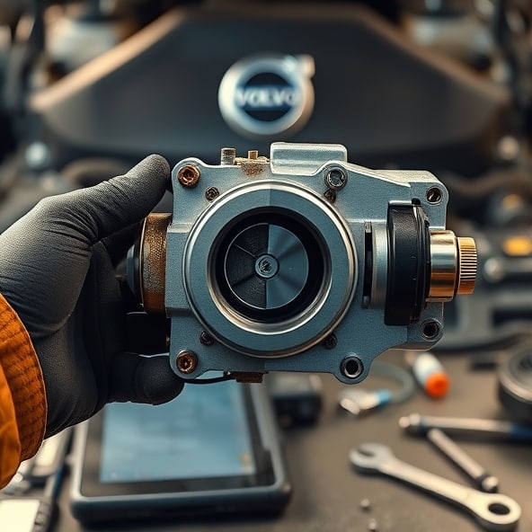 ektroniczna przepustnica volvo magneti