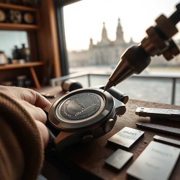 grawer na zegarku warszawa