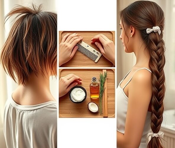 Jak zapuszczać długie włosy, gdy szybko się łamią?