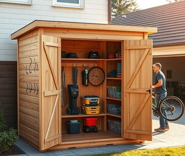 Czy komórka ogrodowa drewniana 3×2 m realnie obniży koszty przechowywania narzędzi i rowerów przy domu jednorodzinnym?