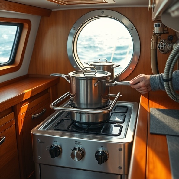 kuchenka gazowa na jacht
