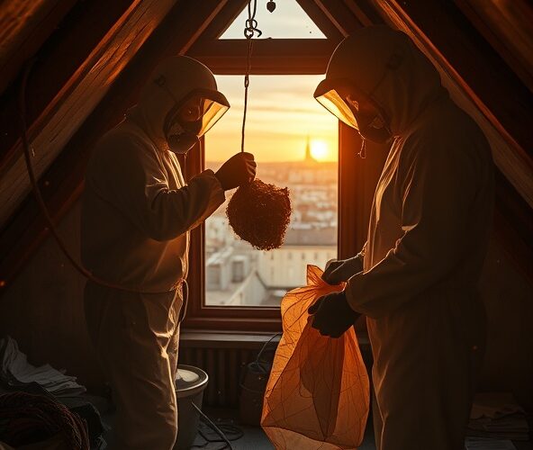 Czy warto zlecić likwidację gniazd szerszeni w Warszawie na strychu?