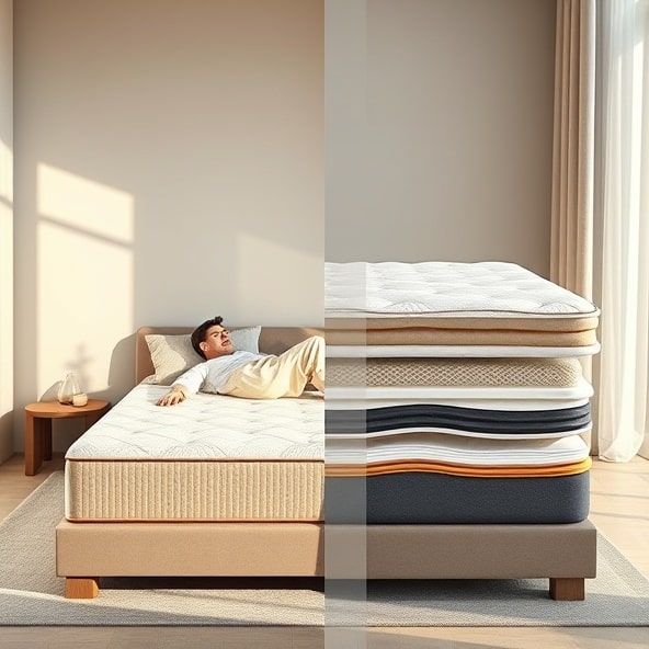 materac twardy 200x200