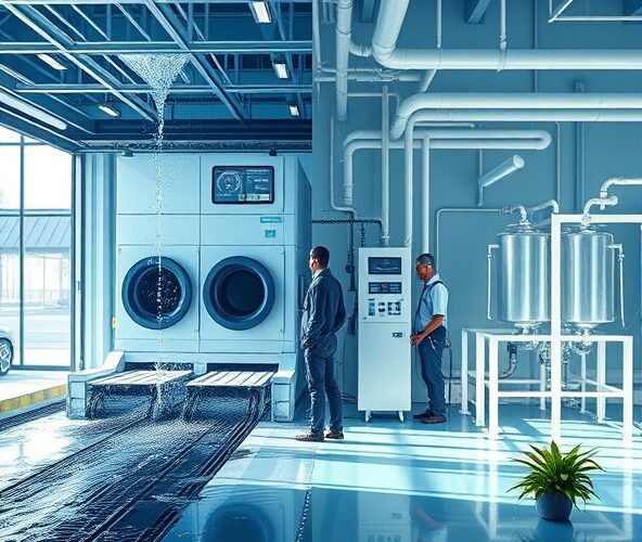 Czy recyrkulacja w myjkach stacjonarnych obniży zużycie wody?