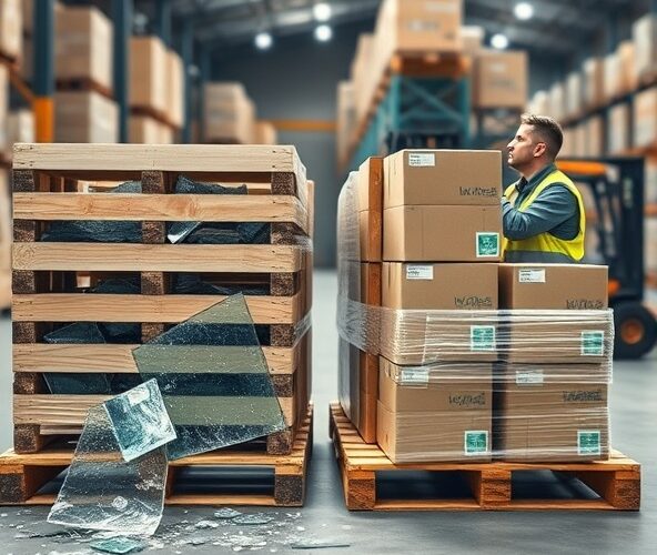 Jak dobrać nadstawki paletowe dla e‑sklepu wysyłającego szkło, aby zmniejszyć uszkodzenia?