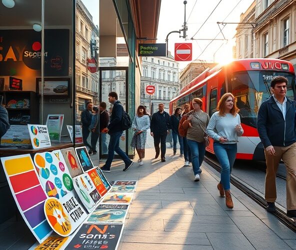 Jak naklejki reklamowe w Warszawie zwiększają wejścia do sklepu?